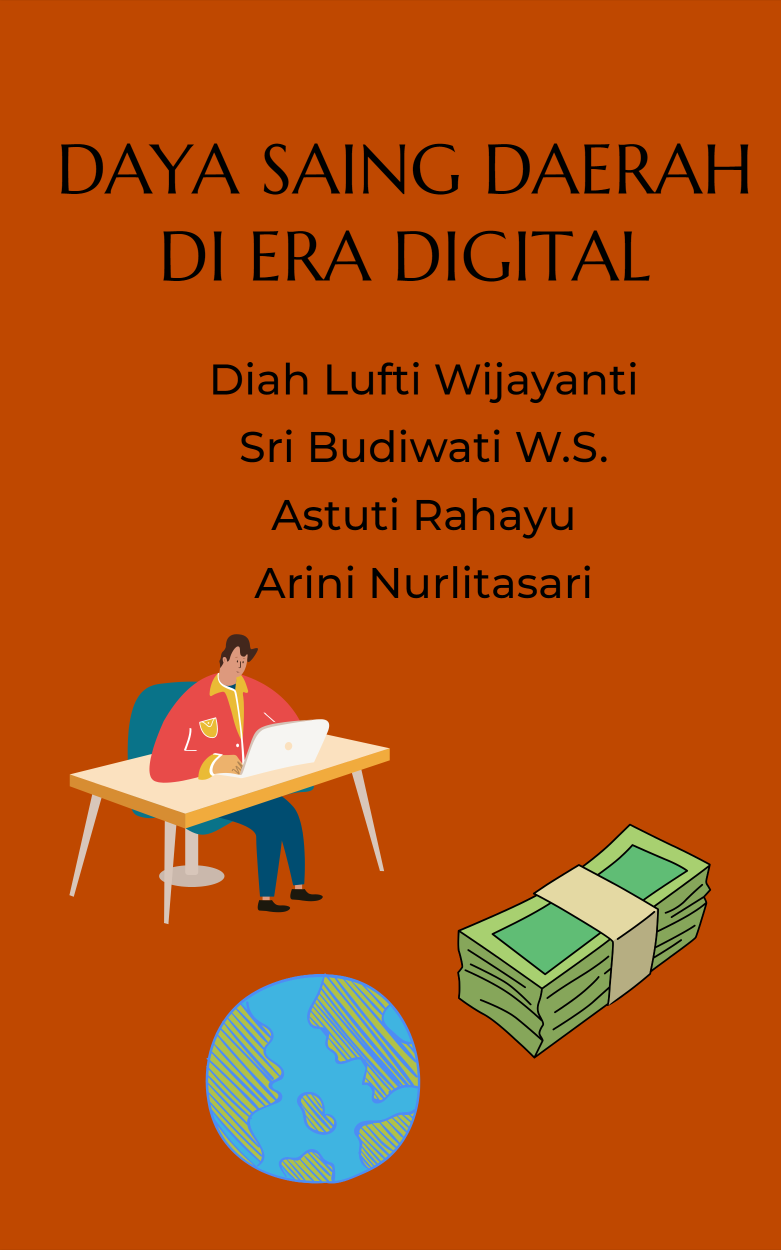 Cover Buku DAYA SAING DAERAH DI ERA DIGITAL